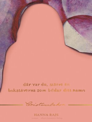 cover image of Där var du, större än bokstäverna som bildar ditt namn